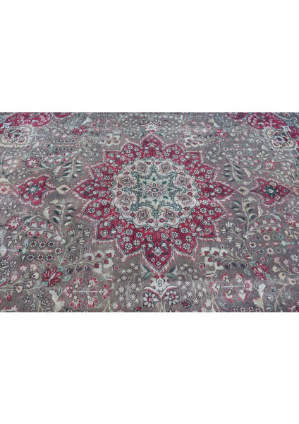 Eskitme Halı, Türk Halısı, Halı, 227 x 317 cm Kahverengi Halı, Kabilesı Büyük Halı, 4739