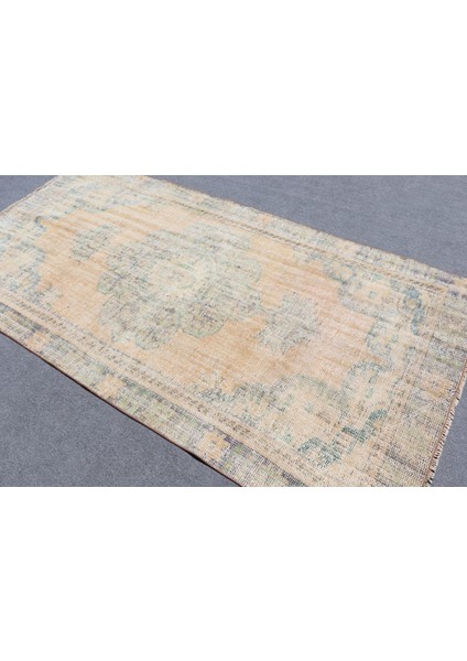 Eskitme Halı, Türk Halısı, Halı, 132 x 263 cm Turuncu Halı, Bohemsı Alan Halı, Organik Alan Halı, 968 fırsatları