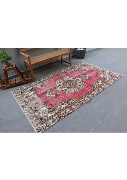 Eskitme Halı, Türk Halısı, Halı, 136 x 223 cm Kırmızı Halı, El Dokuma Banyo Halı, 2389 fiyatları