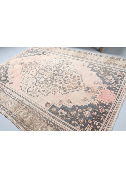 Eskitme Halı, Türk Halısı, Halı, 226 x 294 cm Kahverengi Halı, Büyük Boy Halı, Kabilesı Salon Halı, fırsatları