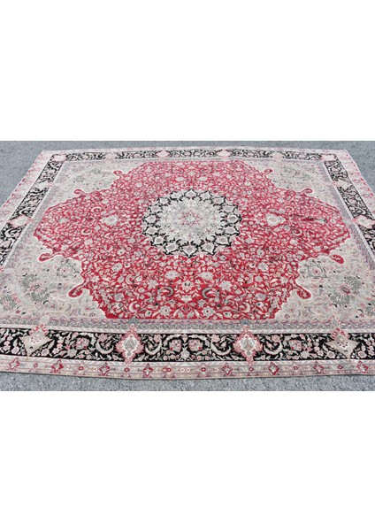 Türk Halısı, Eskitme Halı, Halı, 237 x 311 cm Kırmızı Halı, Bahçe Salon Halı, Anadolusı Halı, 8430 fırsatları