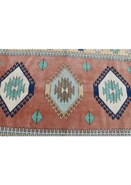Eskitme Halı, Türk Halısı, Halı, 150 x 234 cm Mavi Halı, El Yapımı Banyo Halı, Banyo Halı, 5252
