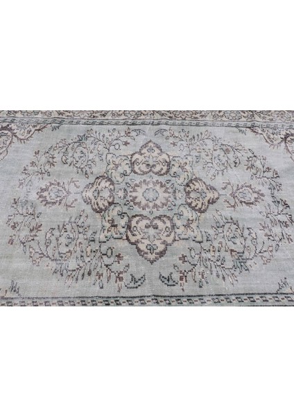 Eskitme Halı, Türk Halısı, Halı, 176 x 300 cm Yeşil Halı, Bahçe Salon Halı, Oturma Odası Halı, 6310