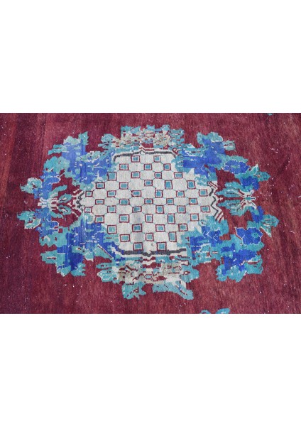 Türk Halısı, Eskitme Halı, Halı, 180 x 338 cm Kırmızı Halı, Organik Yer Halı, Anadolusı Büyük Halı, 2 indirimleri