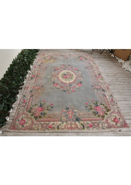 Eskitme Halı, Türk Halısı, Halı, 171 x 260 cm Pempe Halı, Bahçe Oturma Odası Halı, 6889