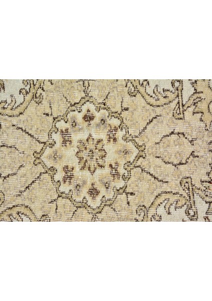 Türk Halısı, Eskitme Halı, Halı, 177 x 266 cm Bej Halı, El Dokuma Salon Halı, Bohemsı Oturma Odası Hal