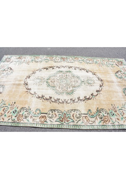 Türk Halısı, Eskitme Halı, Halı, 162 x 282 cm Turuncu Halı, El Dokuma Oturma Odası Halı, 5920 modelleri