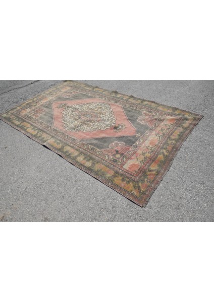 Türk Halısı, Eskitme Halı, Halı, 157 x 263 cm Kahverengi Halı, Bohemsı Salon Halı, 4114 fiyatları