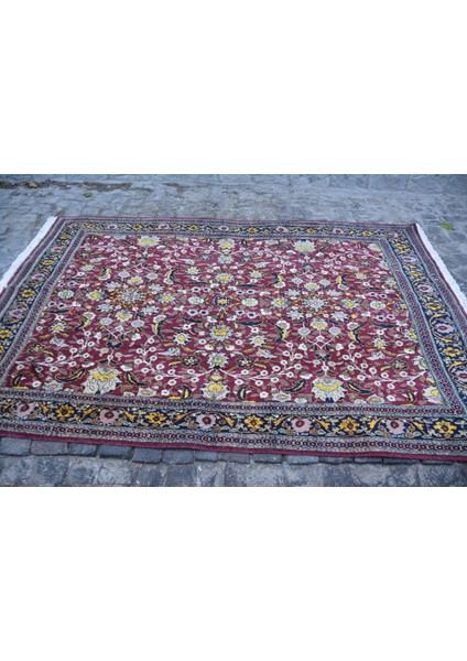 Eskitme Halı, Türk Halısı, Halı, 192 x 282 cm Kırmızı Halı, Dekoratif Oturma Odası Halı, 3672 fırsatları