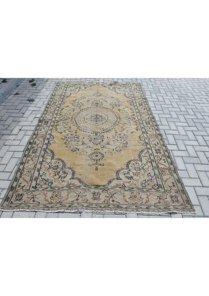 Eskitme Halı, Türk Halısı, Halı, 175 x 275 cm Turuncu Halı, Ofice Büyük Halı, Anadolusı Yer Halı, 898