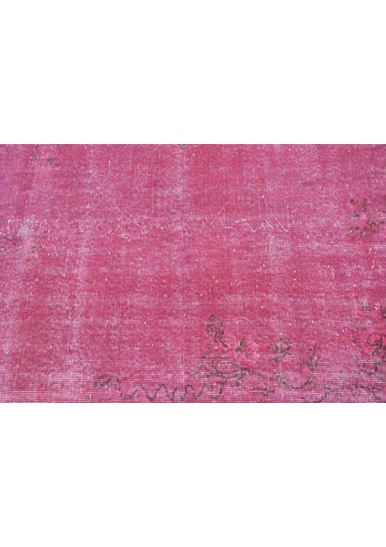 Eskitme Halı, Türk Halısı, Halı, 116 x 202 cm Mor Halı, Organik Alan Halı, Bahçe Banyo Halı, 10284