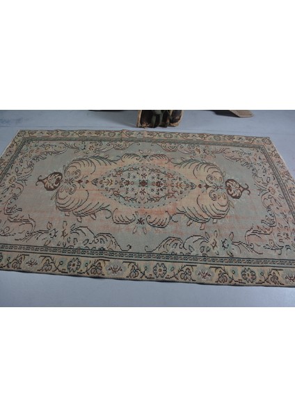 Eskitme Halı, Türk Halısı, Halı, 156 x 262 cm Kahverengi Halı, Organik Oturma Odası Halı, 11490 modelleri