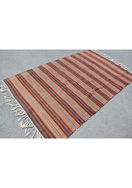Eskitme Halı, Türk Halısı, Halı, 153 x 246 cm Turuncu Halı, Yün Büyük Halı, Salon Halı, 10455 fiyatları