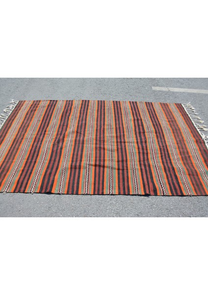 Eskitme Halı, Türk Halısı, Halı, 153 x 246 cm Turuncu Halı, Yün Büyük Halı, Salon Halı, 10455 modelleri