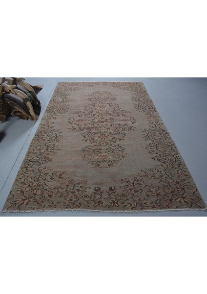 Eskitme Halı, Türk Halısı, Halı, 174 x 260 cm Kahverengi Halı, Kabilesı Oturma Odası Halı, 11524