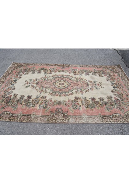 Eskitme Halı, Türk Halısı, Halı, 166 x 298 cm Pempe Halı, Yün Oturma Odası Halı, Organik Yer Halı, 68