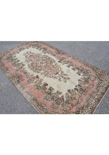 Eskitme Halı, Türk Halısı, Halı, 166 x 298 cm Pempe Halı, Yün Oturma Odası Halı, Organik Yer Halı, 68