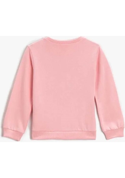 Kız Çocuk Sweatshirt Pembe 3WKG10112AK fiyatları