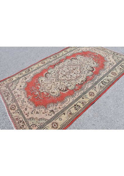 Türk Halısı, Eskitme Halı, Halı, 160 x 263 cm Bej Halı, Kabilesı Oturma Odası Halı, 10470