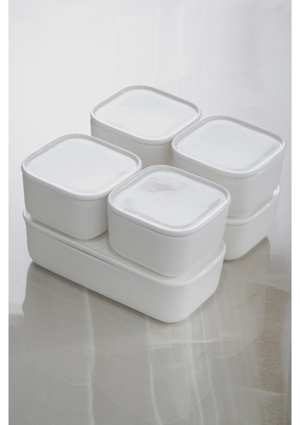 Pure White 12 Parça Kapaklı Kahvaltılık