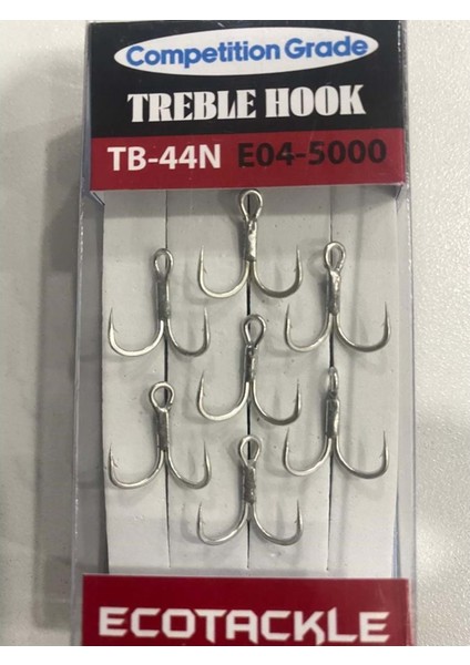 Treble Hook TB-44N E04-5000 Üçlü Iğne - 6