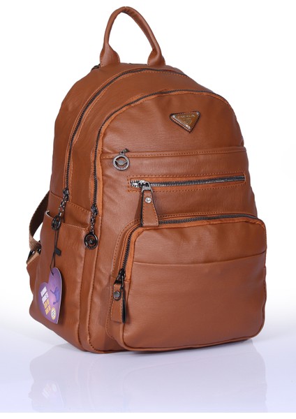 MG-621 Yıkama Deri Kadın Sırt Çantası