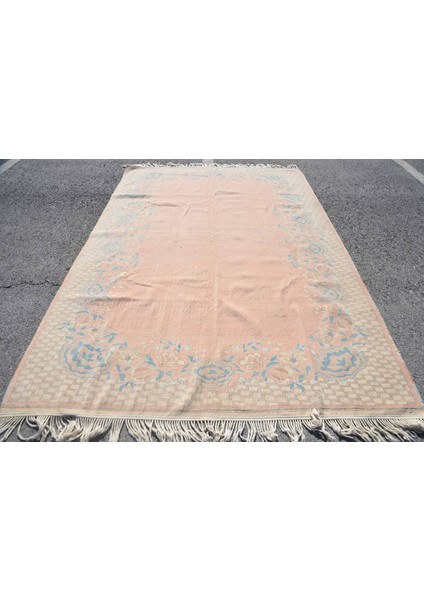 Türk Halısı, Eskitme Halı, Halı, 210 x 314 cm Pempe Halı, Bahçe Salon Halı, Büyük Boy Halı, 6601