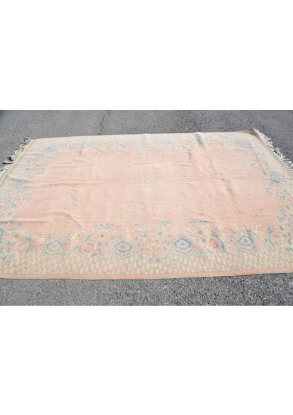 Türk Halısı, Eskitme Halı, Halı, 210 x 314 cm Pempe Halı, Bahçe Salon Halı, Büyük Boy Halı, 6601 modelleri