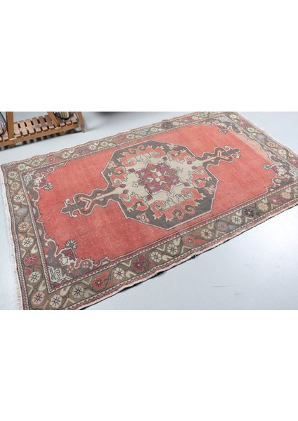Eskitme Halı, Türk Halısı, Halı, 142 x 233 cm Kırmızı Halı, Alan Halı, Kabilesı Alan Halı, 9473 fiyatları