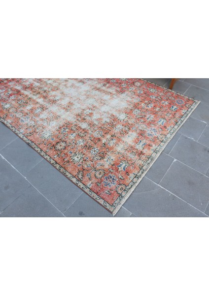 Eskitme Halı, Türk Halısı, Halı, 161 x 256 cm Kırmızı Halı, Organik Büyük Halı, Bohemsı Oturma Odası H indirimleri