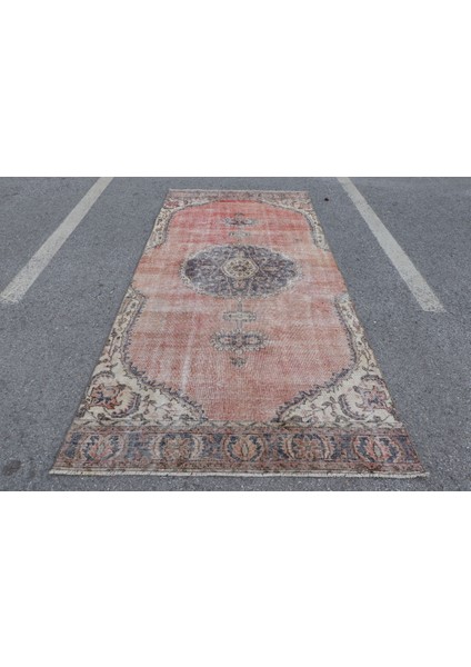 Eskitme Halı, Türk Halısı, Halı, 144 x 314 cm Kırmızı Halı, Kabilesı Oturma Odası Halı, 5839
