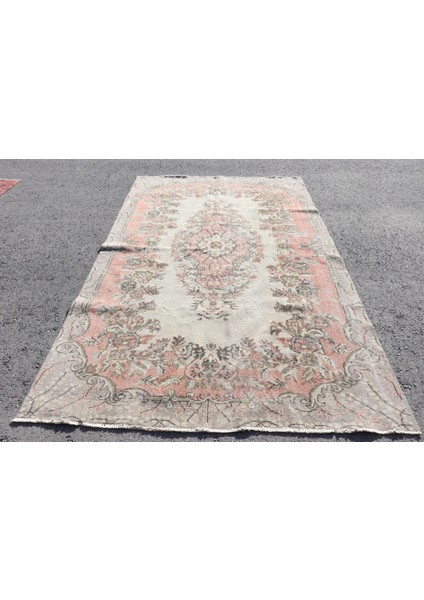 Eskitme Halı, Türk Halısı, Halı, 170 x 280 cm Pempe Halı, Dekoratif Oturma Odası Halı, 4655