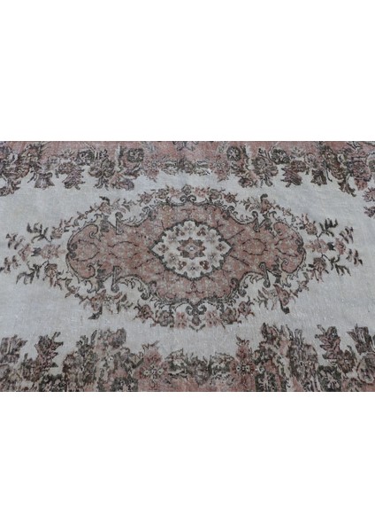 Türk Halısı, Eskitme Halı, Halı, 167 x 272 cm Bej Halı, Organik Oturma Odası Halı, 5852