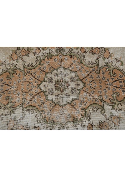 Eskitme Halı, Türk Halısı, Halı, 150 x 226 cm Bej Halı, El Yapımı Alan Halı, Banyo Halı, 3929