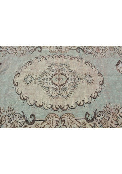 Türk Halısı, Eskitme Halı, Halı, 165 x 270 cm Mavi Halı, Organik Büyük Halı, Kabilesı Oturma Odası Hal