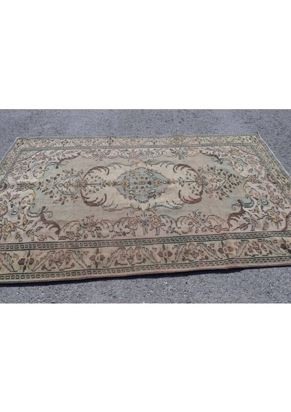 Türk Halısı, Eskitme Halı, Halı, 174 x 269 cm Yeşil Halı, Kabilesı Yer Halı, El Dokuma Büyük Halı, 62 modelleri