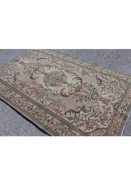 Türk Halısı, Eskitme Halı, Halı, 174 x 269 cm Yeşil Halı, Kabilesı Yer Halı, El Dokuma Büyük Halı, 62 fırsatları