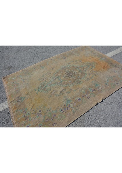 Eskitme Halı, Türk Halısı, Halı, 156 x 231 cm Kahverengi Halı, Anadolusı Alan Halı, 7085 modelleri