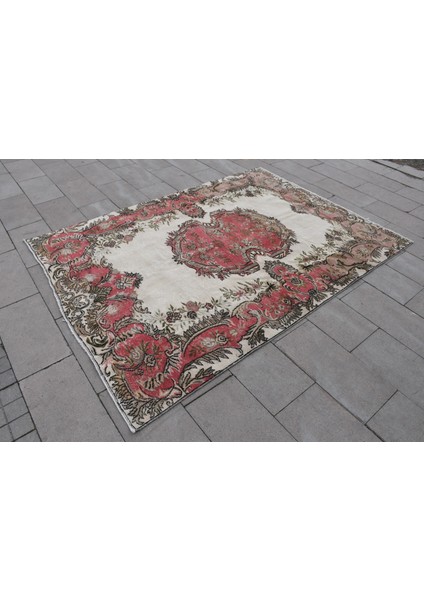 Eskitme Halı, Türk Halısı, Halı, 184 x 251 cm Beyaz Halı, Yer Halı, Bohemsı Salon Halı, 2807 fiyatları