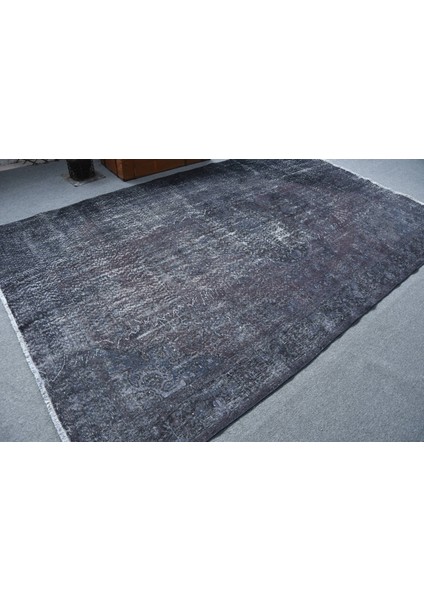 Eskitme Halı, Türk Halısı, Halı, 205 x 335 cm Siyah Halı, Salon Halı, Organik Büyük Boy Halı, 11841 fiyatları