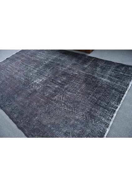 Eskitme Halı, Türk Halısı, Halı, 205 x 335 cm Siyah Halı, Salon Halı, Organik Büyük Boy Halı, 11841 fırsatları