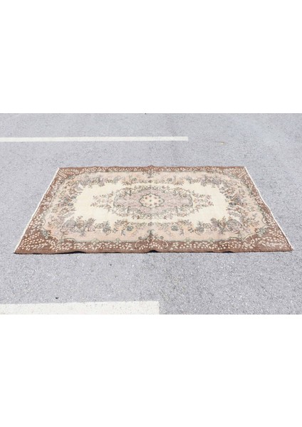Türk Halısı, Eskitme Halı, Halı, 130 x 218 cm Kahverengi Halı, Dekoratif Alan Halı, 6494 fiyatları