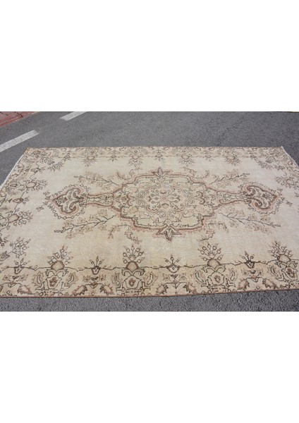 Eskitme Halı, Türk Halısı, Halı, 164 x 279 cm Bej Halı, Kabilesı Oturma Odası Halı, 4822 fırsatları