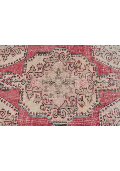 Eskitme Halı, Türk Halısı, Halı, 130 x 194 cm Kırmızı Halı, Yün Banyo Halı, El Yapımı Alan Halı, 2863 indirimleri