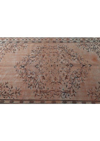 Türk Halısı, Eskitme Halı, Halı, 150 x 237 cm Bej Halı, Yün Alan Halı, El Dokuma Alan Halı, 8324