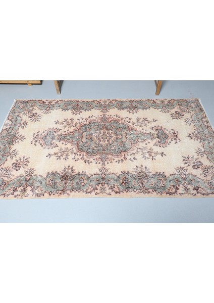 Türk Halısı, Eskitme Halı, Halı, 124 x 210 cm Bej Halı, Ofice Banyo Halı, Banyo Halı, 9091 modelleri