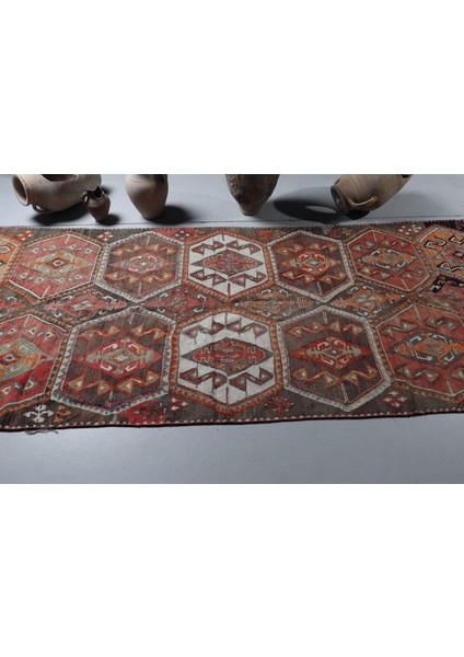 Eskitme Halı, Türk Halısı, Halı, 120 x 290 cm Yeşil Halı, Ofice Alan Halı, Dekoratif Banyo Halı, 8348 modelleri