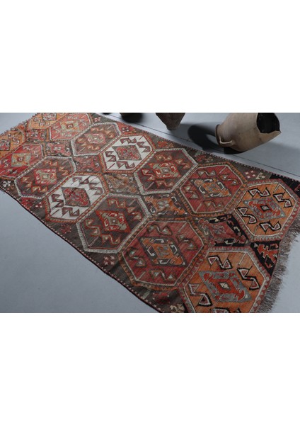 Eskitme Halı, Türk Halısı, Halı, 120 x 290 cm Yeşil Halı, Ofice Alan Halı, Dekoratif Banyo Halı, 8348 fırsatları