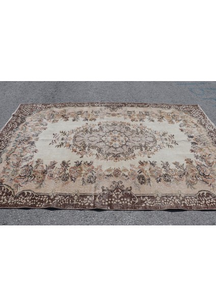 Türk Halısı, Eskitme Halı, Halı, 180 x 280 cm Kahverengi Halı, Oturma Odası Halı, 2985 modelleri