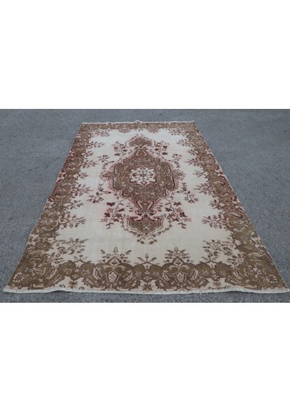Eskitme Halı, Türk Halısı, Halı, 173 x 277 cm Kahverengi Halı, Anadolusı Salon Halı, 4844
